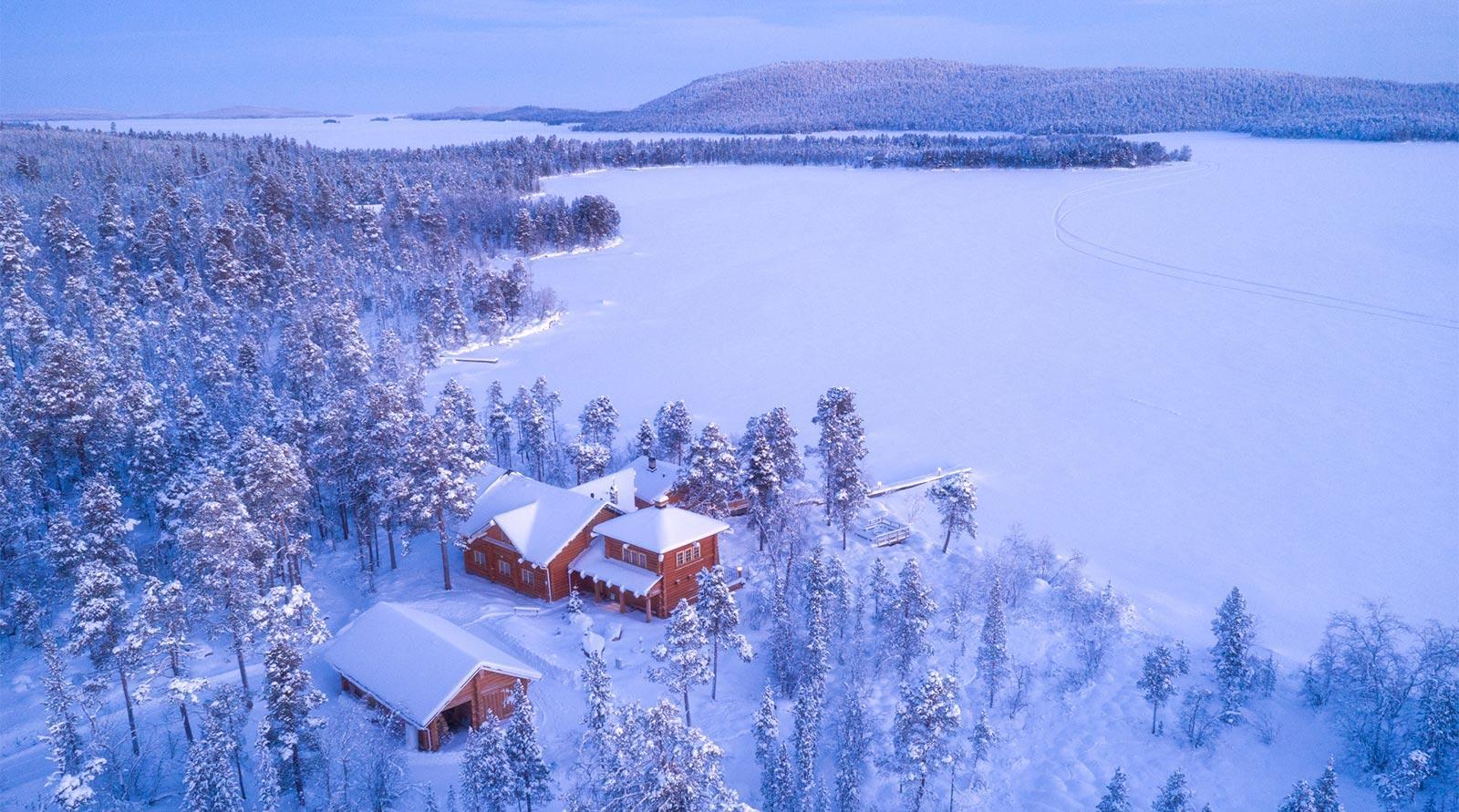 Private Accommodatio in Inari Lapland - Wildeness Villas